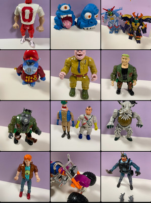 Hero Turtles Biker Mice Captain Planet Ghostbusters Power Rangers Cyborg Spigot