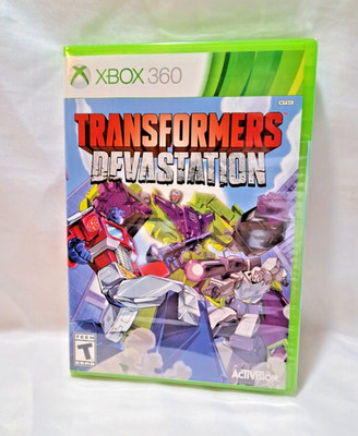 Transformers: Devastation Microsoft Xbox 360 2015 Brand New Sealed