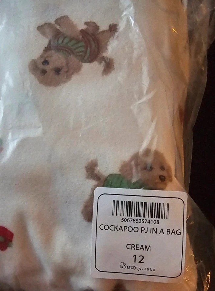 Boux Avenue Cockapoo PJS in A Bag Size 12 BNWT | eBay UK