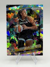 Kamilla Cardoso 2025 Panini Prizm WNBA #89 Cracked Ice Chicago Sky