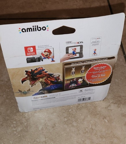 Razewing Ratha Amiibo Figure Monster Hunter Stories 2 damaged box - Picture 4 of 4