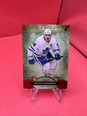 2020-21 Upper Deck Artifacts - Auston Matthews #123 17/75 SP