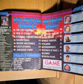 Sega XS Magazine Issue 7 Jurassic Park Eternal Champions Guide