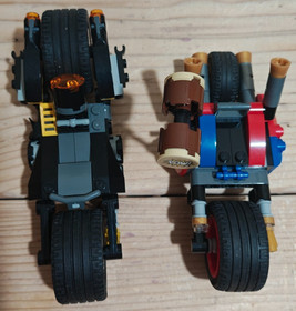 Lego DC Comics Batman Gotham City Cycle Chase Set Incomplete No Mini Figures