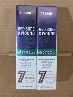 #ad 2 Pack TAGRID Pressure and Bed Sore Treatment Cream Fast Skin Healing Cream $27.99