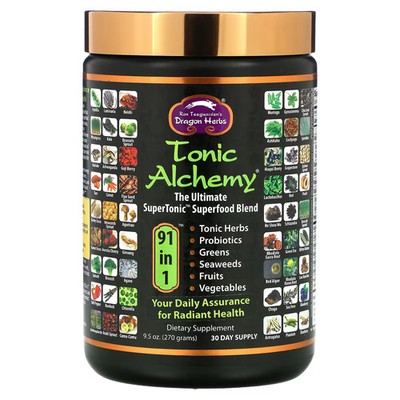 2 X  Dragon Herbs, Tonic Alchemy�, The Ultimate SuperTonic� Superfood Blend, 9.5