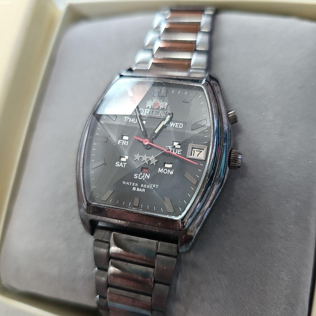 ORIENT Automatic Wristwatch Day Date Display - image 2