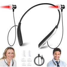 Tinnitus Relief Earplug Nose Nasal Rhinitis Red Light Cold Laser Therapy Device