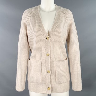 THE CASHMERE PROJECT GRÖSSE S Grau Hell Kaschmir Texturiert Übergroße