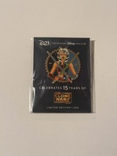 Disney D23 Star Wars LE 1500 Pin Clone Wars 15th Anniversary Ahsoka Tano