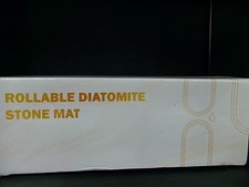 Diatomaceous Earth Dish Drying Mat - 24"x16", Super Absorbent  Fast-Drying