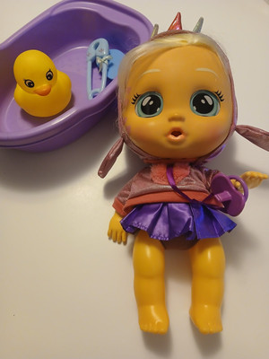CRY BABIES STELLA A Graceful Narwhal Interactive Baby Doll INL#419
