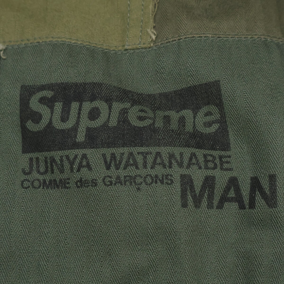 Supreme x JUNYA WATANABE MAN Patchwork Hooded Dow… - image 9