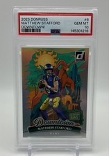 2025 Panini Donruss Downtown - Matthew Stafford #6 PSA 10