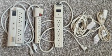 5 Extension Cords Surge Protector Power Strips APC SurgeArrest Woods Sentry