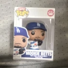 Funko Autographed Pop! Vinyl Mookie Betts MLB Los Angeles Dodgers Figure