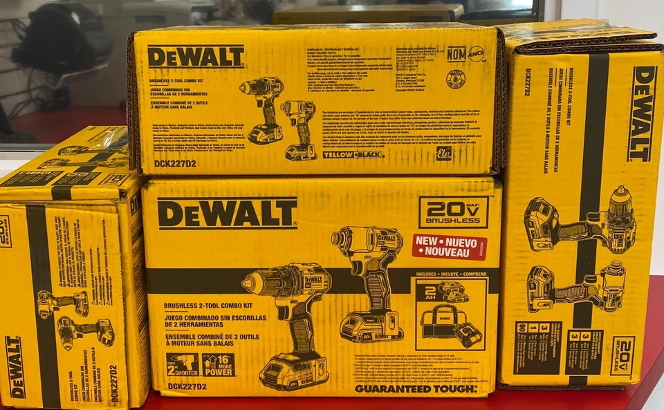 DEWALT 20V (Model #: DCK227D2) 2-Tool Brushless Power Tool Combo Kit - Image 3 of 3