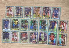 2022-23 Merlin Soccer Aqua Prism Refractor 20 Card Lot!