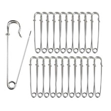 Safety Pins Extra Large Heavy Duty - YiwerDer 22PCS 3Inch Blanket Pins, Stron...