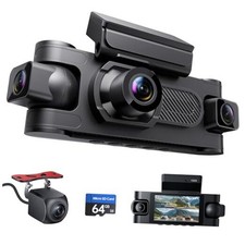 4 Channel Dash Cam Front And Rear Inside Left Right 1080p Dash Camera Dr-41