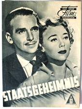 Nuevo Programa De Cine DNF 18 Staatsgeheimnis UK 1950 Londres Película