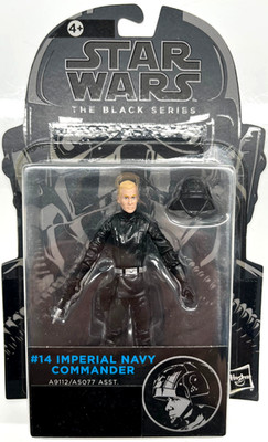STAR WARS - BLACK SERIES - BLUE LINE - IMPERIAL NAVY COMMANDER (#14) - MOC OVP