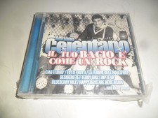 ADRIANO CELENTANO IL TUO BACIO E COME UN ROCK CD NUOVO SIGILLATO ORIGINALE RARO