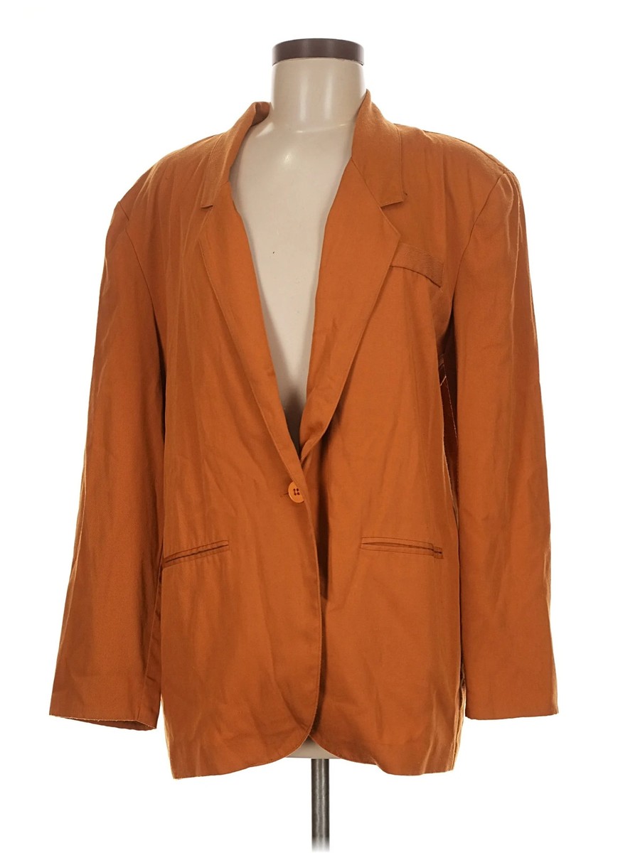 Star C.C.C. Women Orange Blazer M