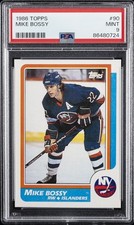 1986 TOPPS #90 MIKE BOSSY PSA 9