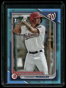 2024 Bowman #BP-52 Yohandy Morales Prospects Sky Blue #/499