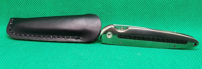 MINTY - Rare - Boker Plus Panatela Folding Knive w. Case 440C Steel