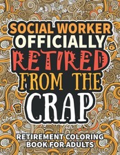 Social Worker Gifts For Women: Retirement Gifts For Women Men: Funny Social Work