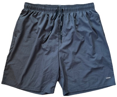 Hodo Sports Swim Trunks Pockets Lined Drawstring Black Big Tall