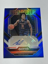 2023 Panini Prizm Draft Picks Ayo Dosunmu Legacy Signatures Blue Prizm Auto /125