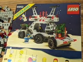 Lego 6952 Solar Power Transporter Classic Space Vintage Instructions Space