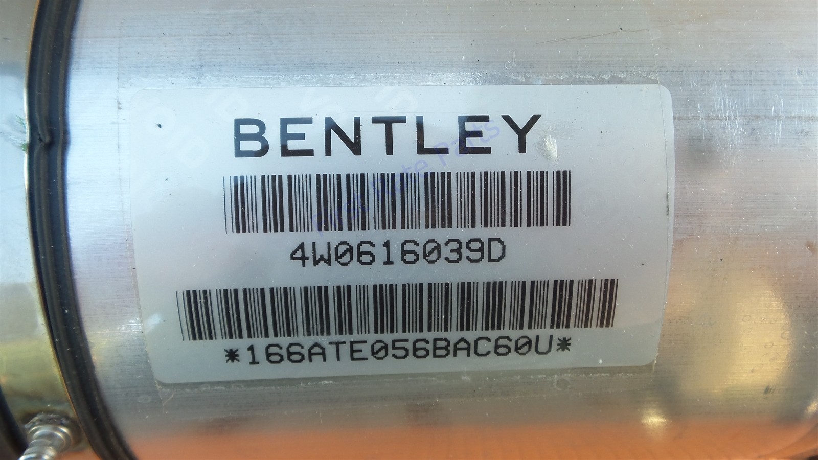 Bentley Continental 2003-2018 FRONT+LEFT Air suspension strut P/N 4W0616039D