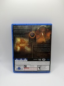 Baldurs Gate 1 & 2 Enhanced Edition (PS4) - Authentic & Tested