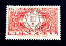 SENEGAL Stamp - 1935 Postage Due Timbre Tax Sn J23 POG r20