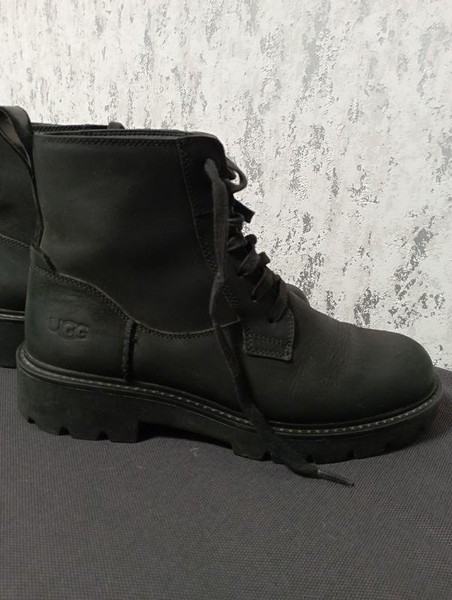 Men UGG Boots Black Nubuck 40