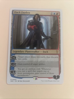 Dack Fayden (White Border) Mystery Booster 2 Regular