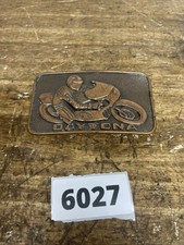 Harley Davidson Daytona Belt Buckle May Be Copper Or Brass