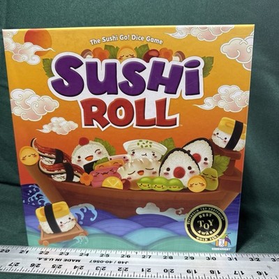 Sushi Roll Dice Game Gamewright Party Family Board Game 2-5 Players Complete