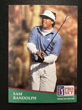 1991 Pro Set: PGA Tour #98 Sam Randolph ⛳🐷⛳