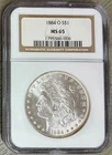 1884-O Morgan Silver Dollar, NGC MS-65, Beautifully Struck Coin