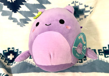 Original Squishmallows 8" Shon the Loch Ness Monster Plush Doll w/tag Gift BIN