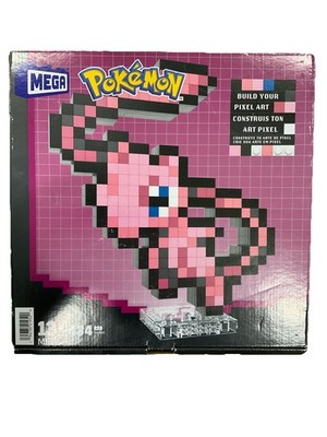 MEGA Pokémon: Mew Build Your Pixel Art 434 pcs Builder Set Slightly Damaged Box
