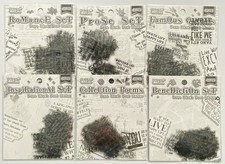 1.5" PET Quote Stickers for Scrapbooks  Journals - 40 Pcs / Pk