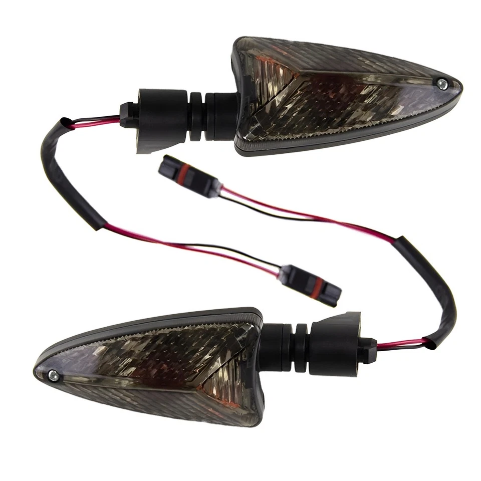 2x Luz indicadora de señal de giro apta para Triumph Tiger 800 Daytona 675 675R Foto 3 de 4