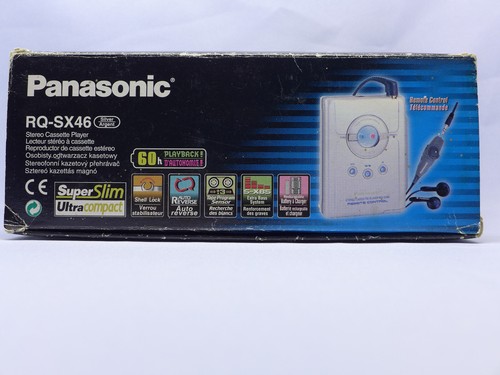 Panasonic RQ-SX46 Portable Cassette Player, TESTED WORKS, NEW BELT. - Picture 2 of 13