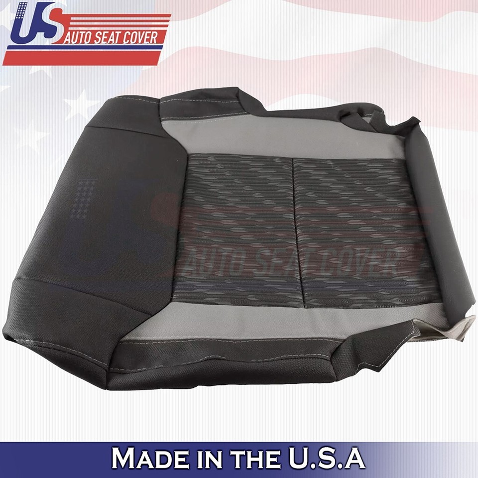 KAWTZP Driver Side Bottom Cloth Seat Cover For 2016-2021 Toyota Tundra – Black